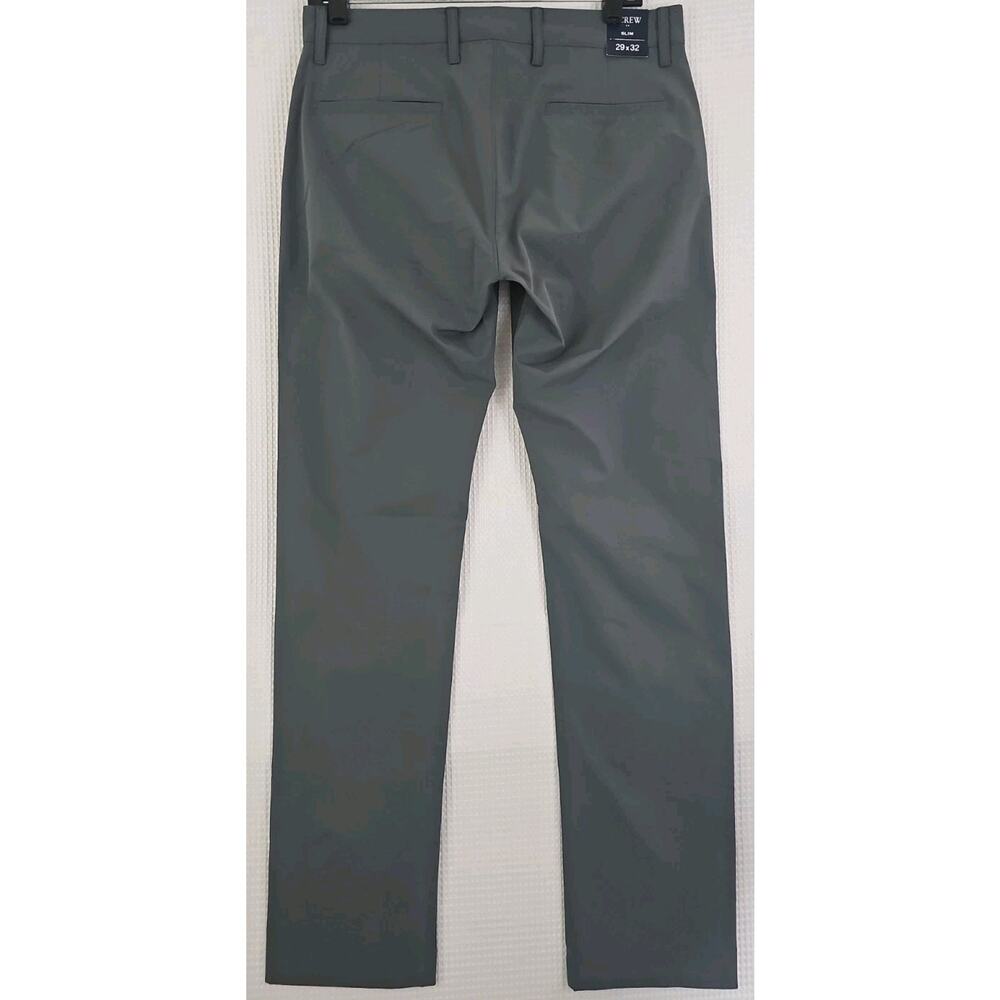 J.Crew Tech ~Men's Size 29x32~ Gray Slim Fit Flex Pants AA712 NWT. - Picture 6 of 16